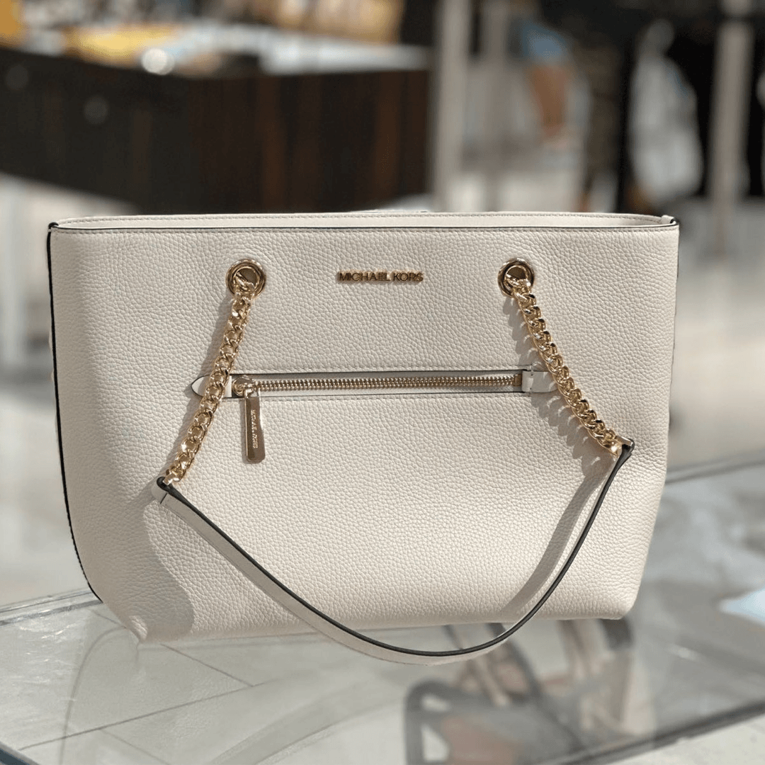 MICHAEL KORS 托特包单肩包奶油白色 约31*12*26cm 35F2GTTT2L