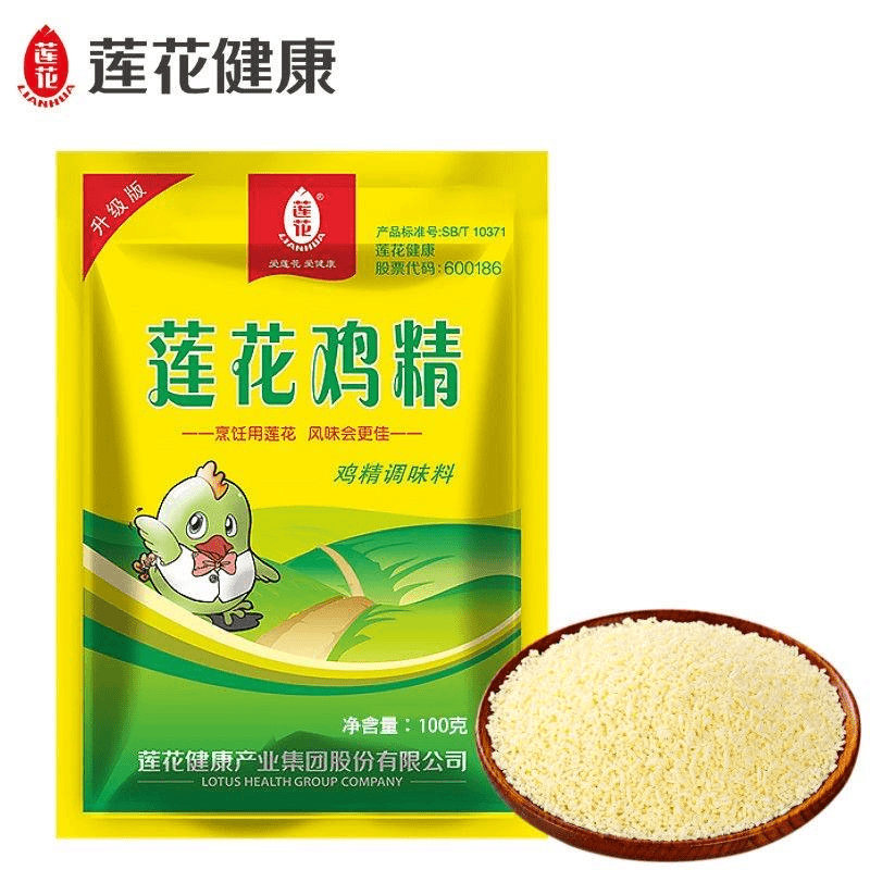 莲花健康鸡精100g装家用调味品炒菜煲汤火锅厨房调味料非味精