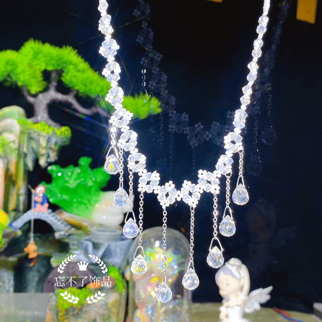 铜合金仿水晶项链 A1项链10