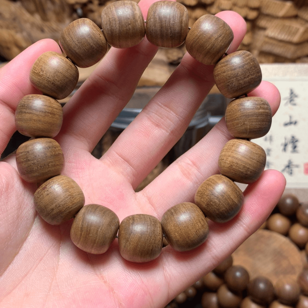 【闪购商品】檀香木手串/手链14×15微瑕