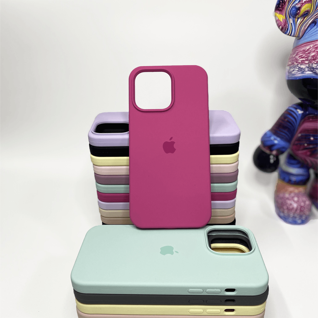 火龙果液态硅胶苹果15plus防摔iPhone14网红13promax女款12手机壳
