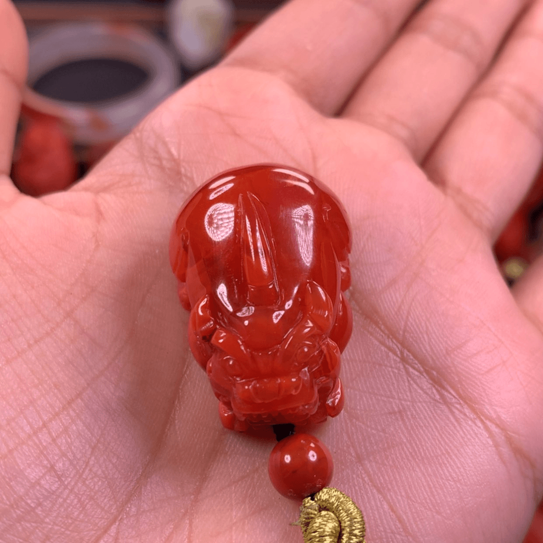 【闪购商品】南红玛瑙吊坠未镶嵌陈****5