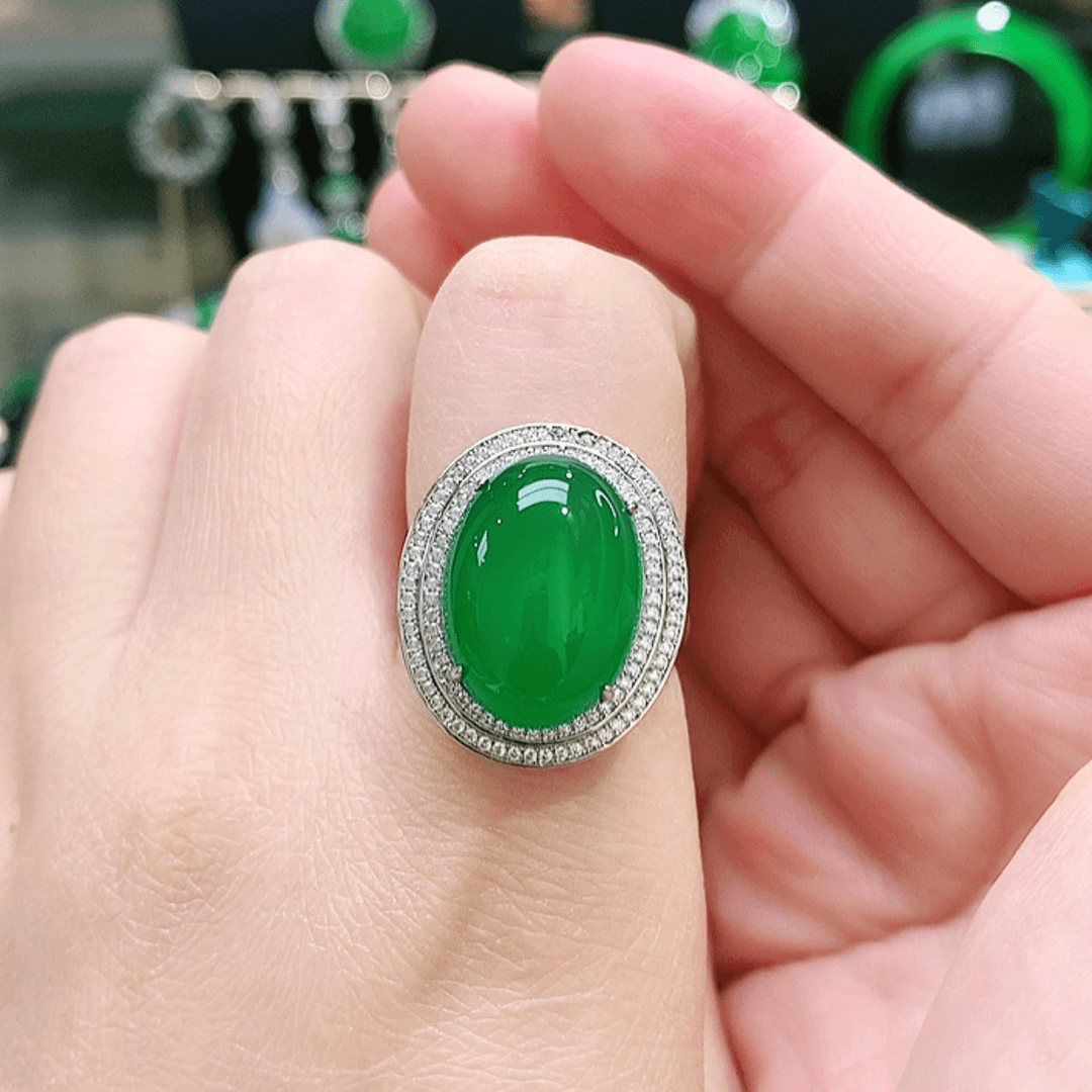 【闪购商品】玛瑙/玉髓戒指银S925镶嵌