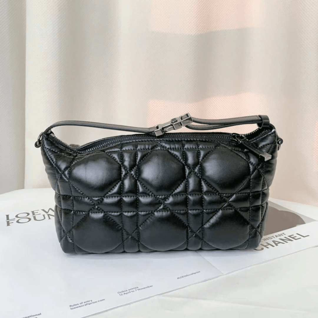 99新 Dior/迪奥 dior travel大菱格纹手提包/公价无/严选
