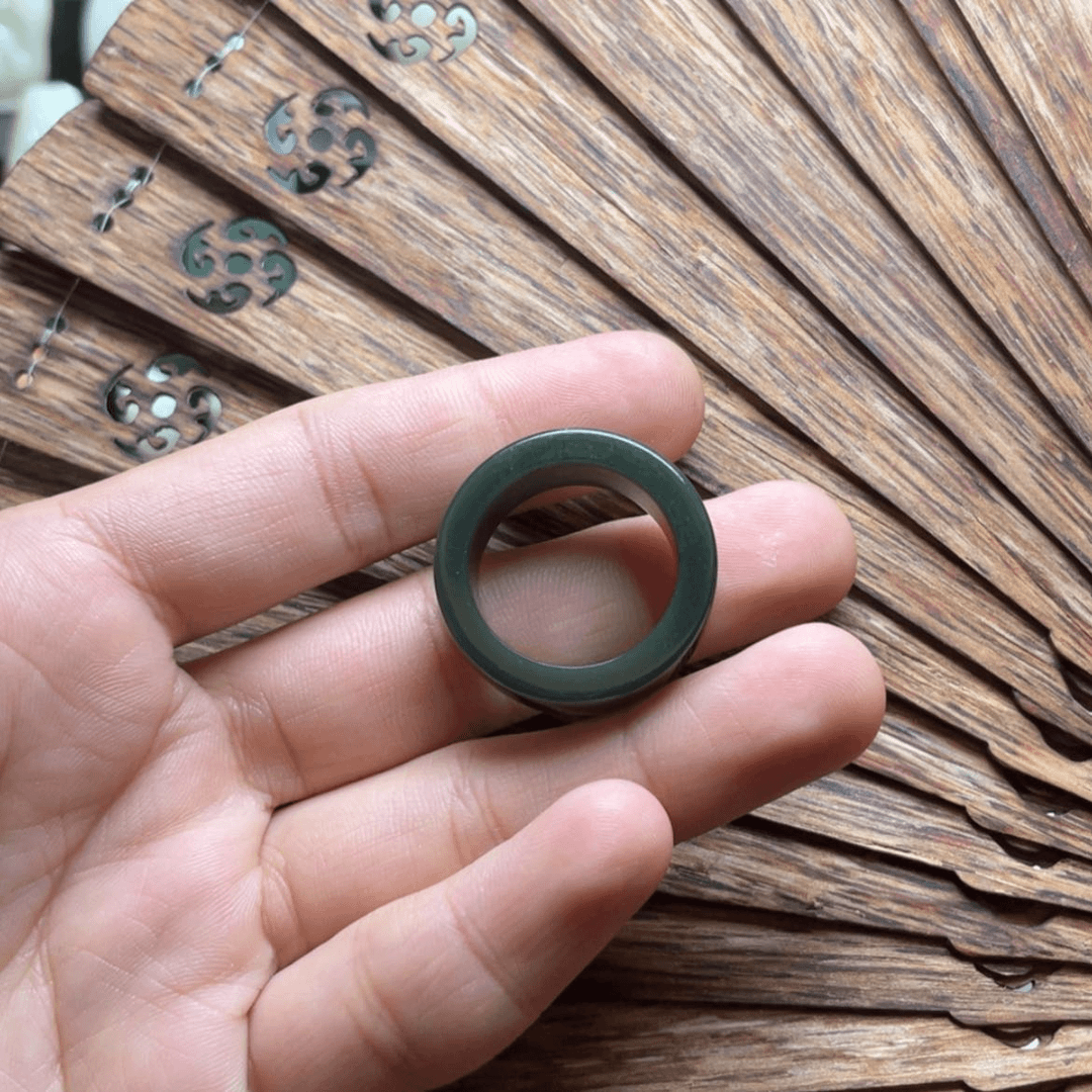 【闪购商品】和田玉戒圈未镶嵌无*籽料