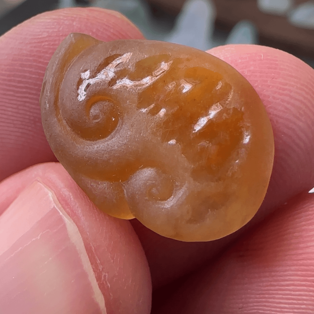 【闪购商品】定制翡翠未镶嵌爱*。