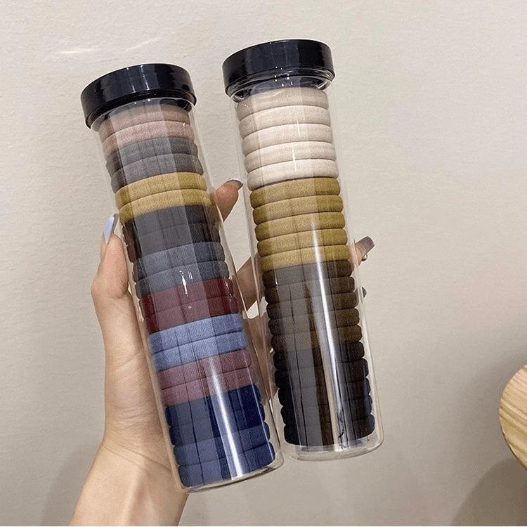 【杪杀活动中】高弹力橡皮筋女扎头发头绳高马尾发圈秋冬发绳皮套