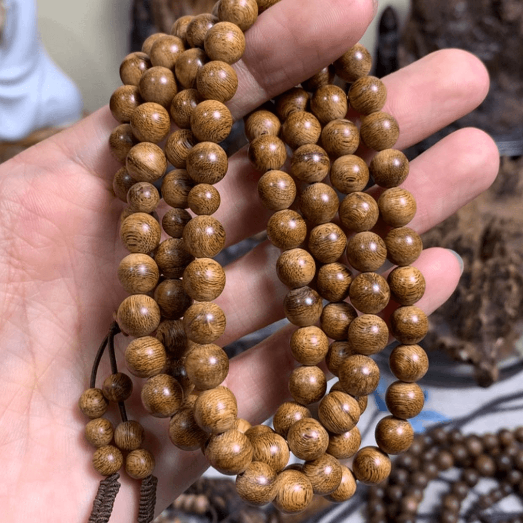 【闪购商品】沉香月****的海南琼脂黄熟香0.8念珠26.3克