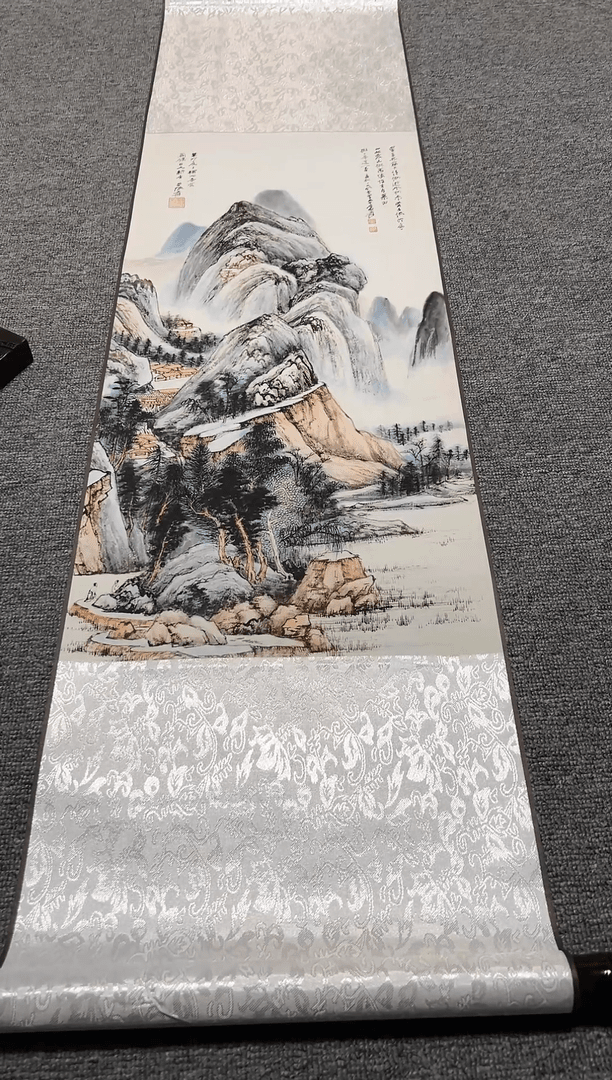 【闪购商品】绘画h137小画轴