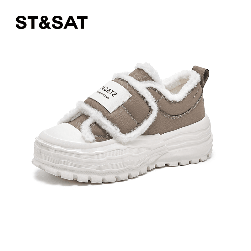 St&Sat/星期六厚底增高时尚百搭23新款潮流透气网红经典休闲鞋
