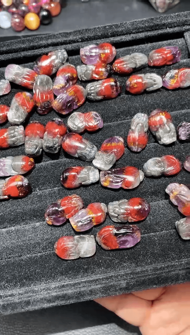 【闪购商品】水晶吊坠未镶嵌极光貔貅吊坠（多样性单发）