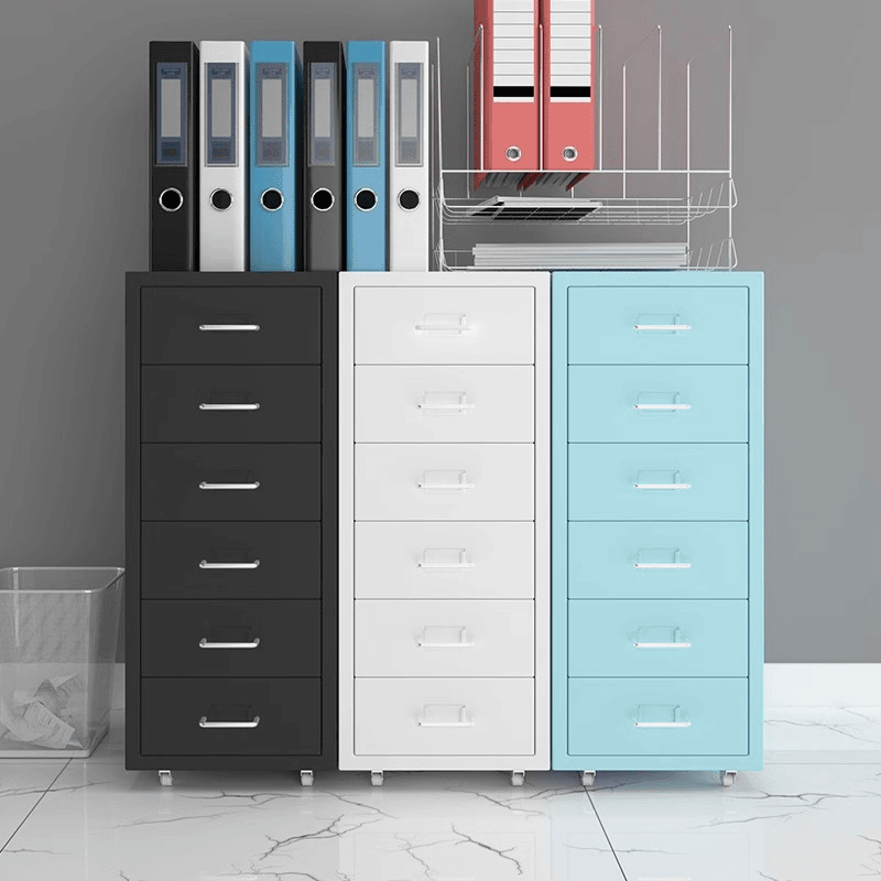 桌下抽屉柜带锁抽屉柜办公文件柜收纳柜海尔默抽屉柜带轮子活动柜