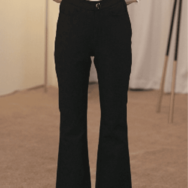 【koradior】珂莱蒂尔2023冬季轻羽绒裤KO00035W0