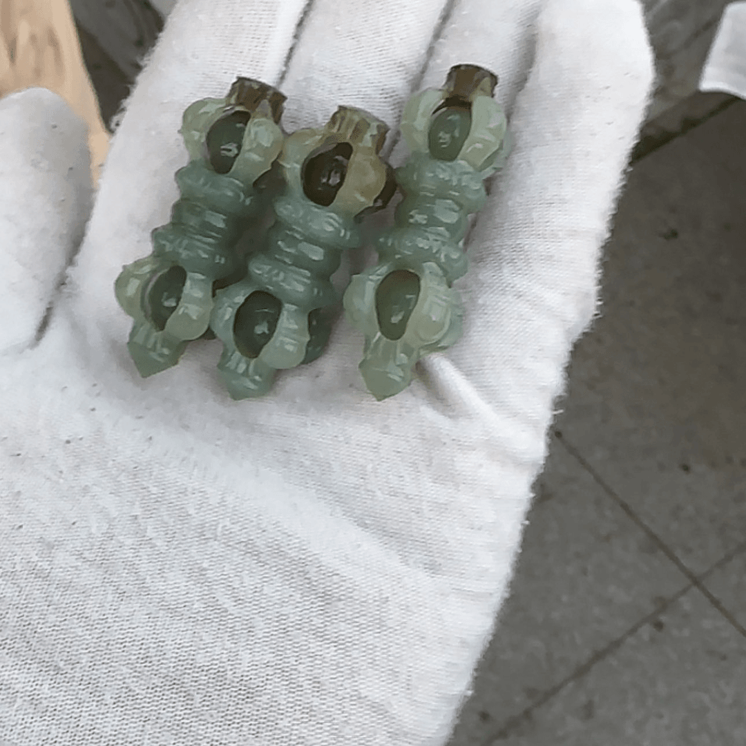 【闪购商品】和田玉颈饰未镶嵌多样性发货拍一发一卡40