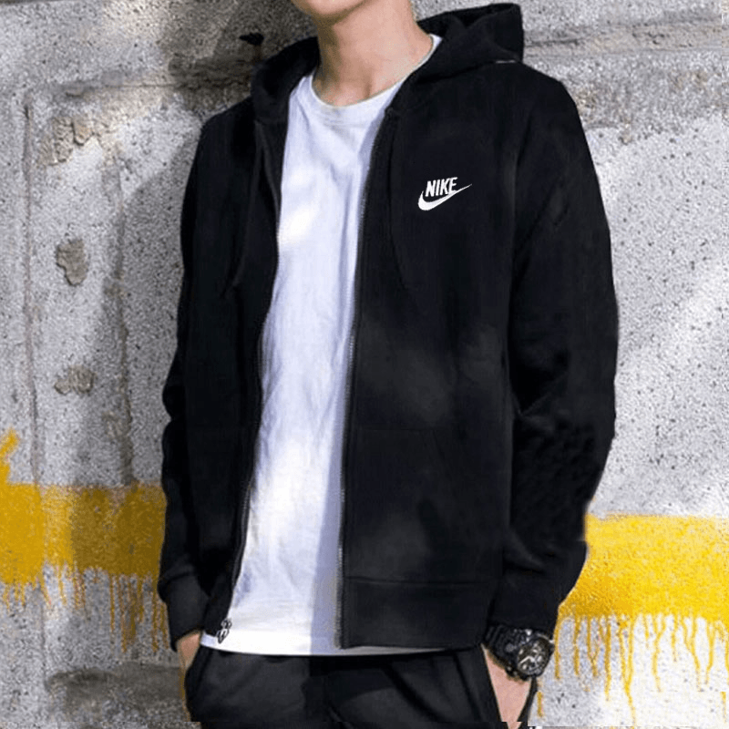 NIKE/耐克男装2023秋季新款连帽休闲运动服外套夹克BV2649-010