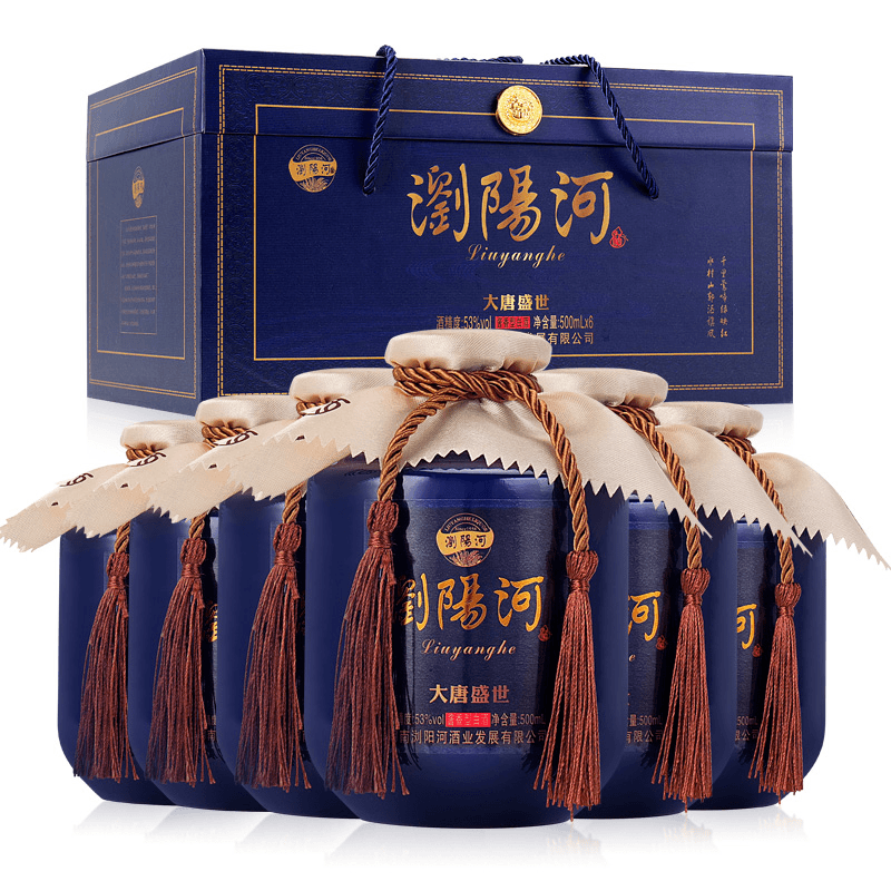成功宴【特惠清仓】大唐盛世酱香型白酒500ml*6瓶仿皮箱装53度500