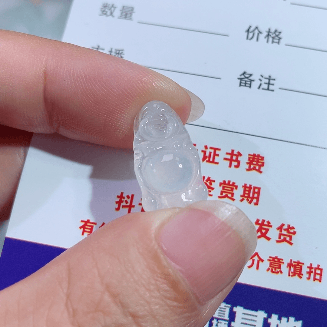 【闪购商品】翡翠颈饰未镶嵌站佛