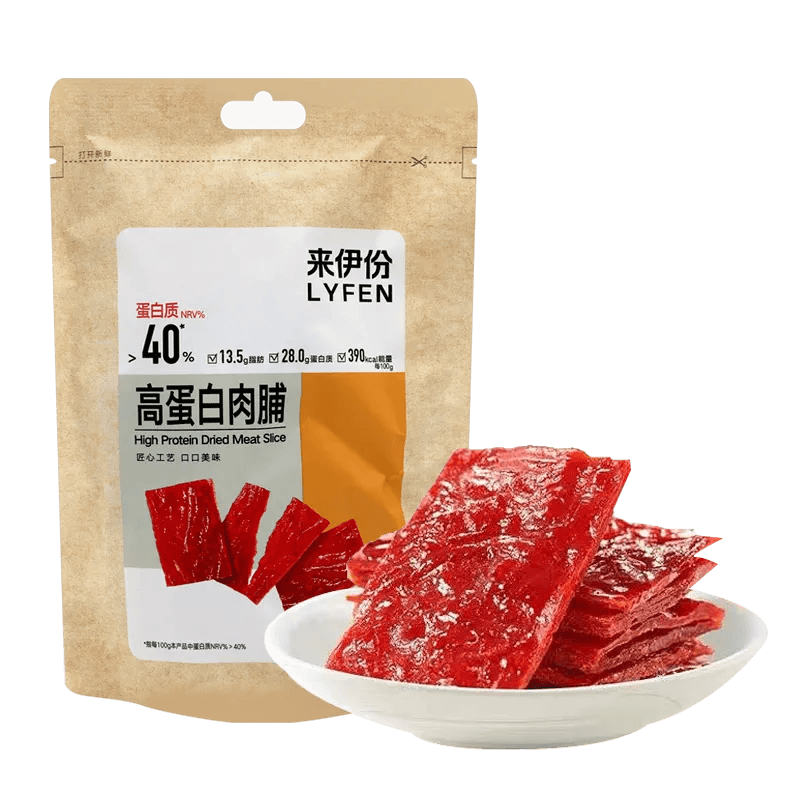 临期 来伊份 高蛋白肉脯100g原味（2023/11/4）