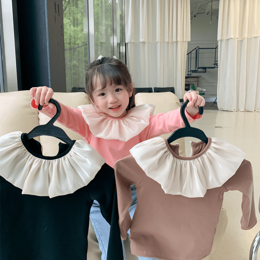 【尤画】设计师新款秋季2023女童打底衫卫衣女宝韩版春秋公主 2201