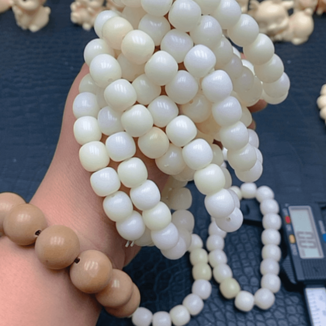 【闪购商品】白玉菩提吊坠白料老型