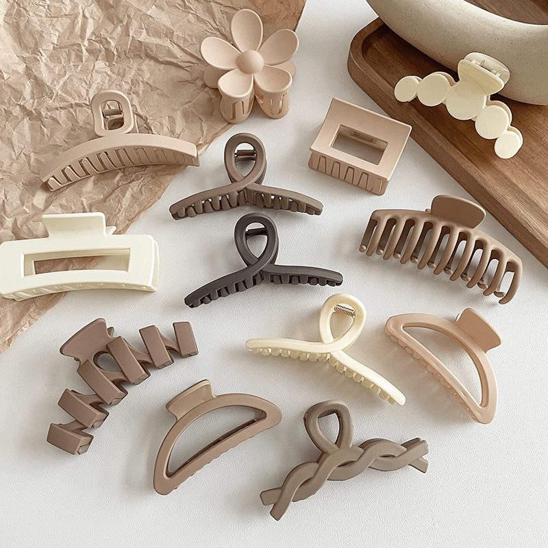 高级感网红大号鲨鱼夹简约气质盘发抓头饰