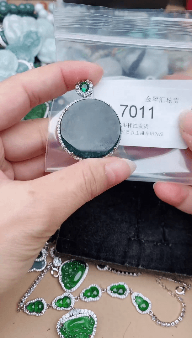 【闪购商品】翡翠颈饰未镶嵌7011