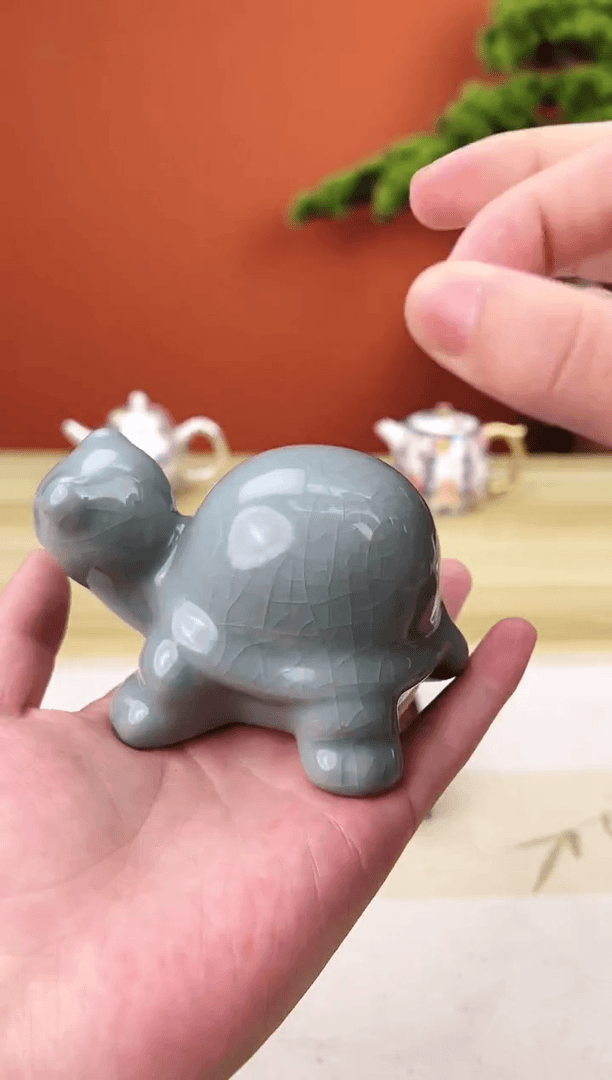 【闪购商品】陶瓷复古风乌龟茶宠