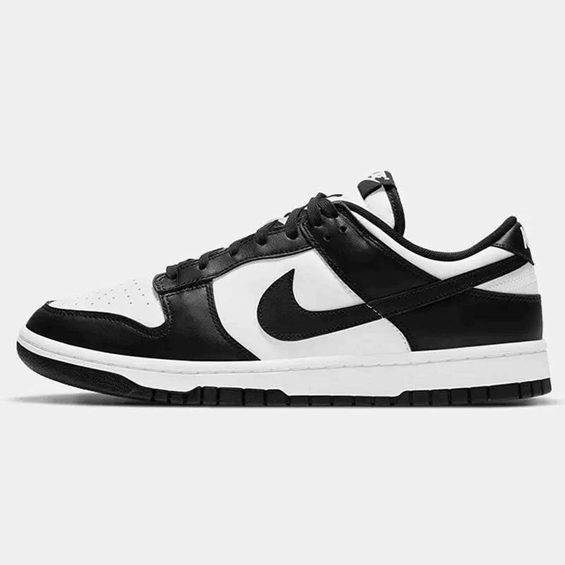 NIKE锐力正品男鞋Dunk黑白熊猫运动休闲鞋低帮透气板鞋DD1391-100