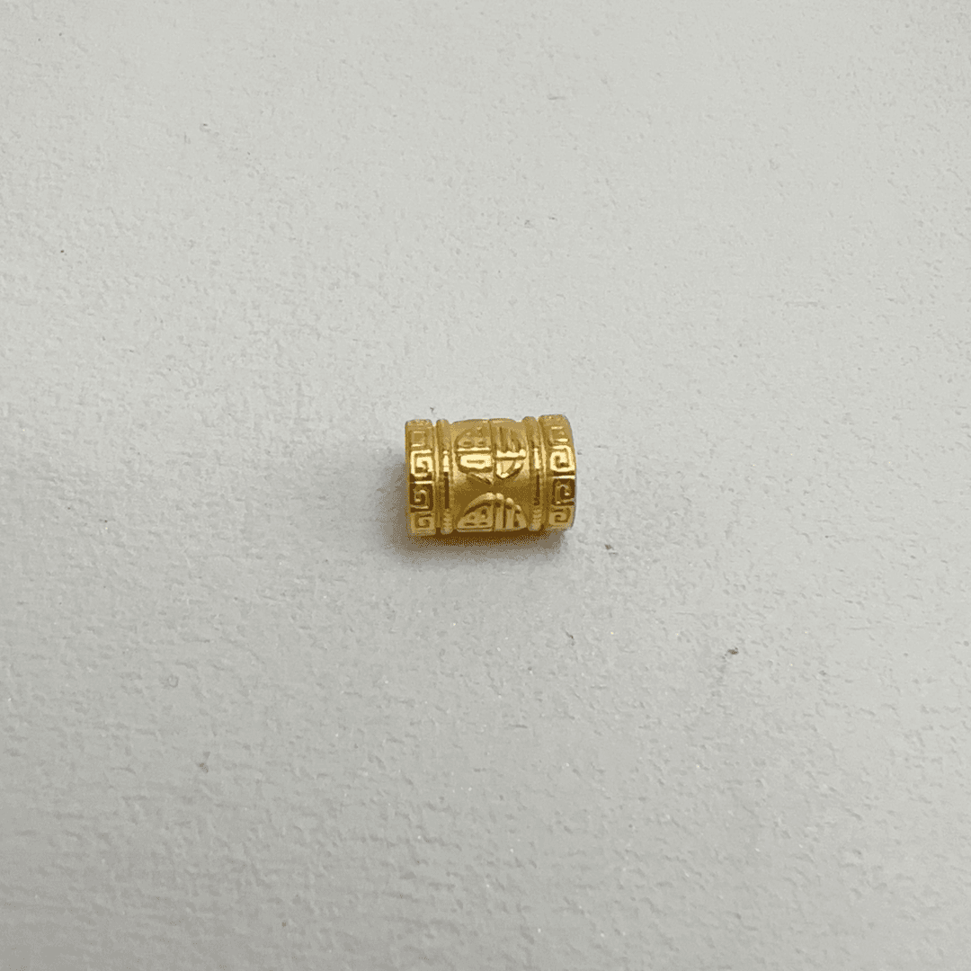 周小福珠宝足金999秋冬新款福字转运珠爆款w
