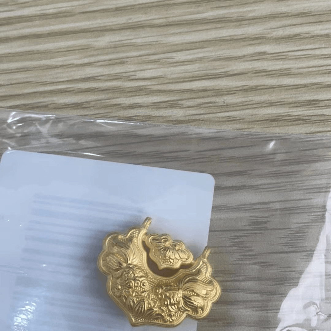 足金999 锦鲤锁