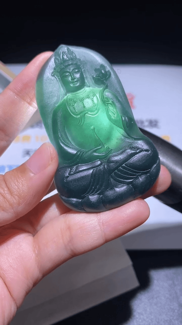 【闪购商品】定制翡翠未镶嵌-毛货不退不换-多样性随机发货