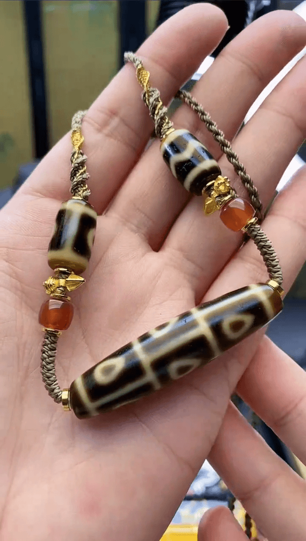 【闪购商品】玛瑙/玉髓颈饰未镶嵌C03161多样性佛心九y横版锁骨