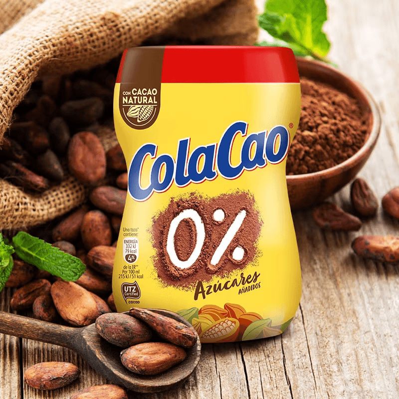西班牙进口高乐高ColaCao可可粉250g热巧克力牛奶冲饮品高膳食