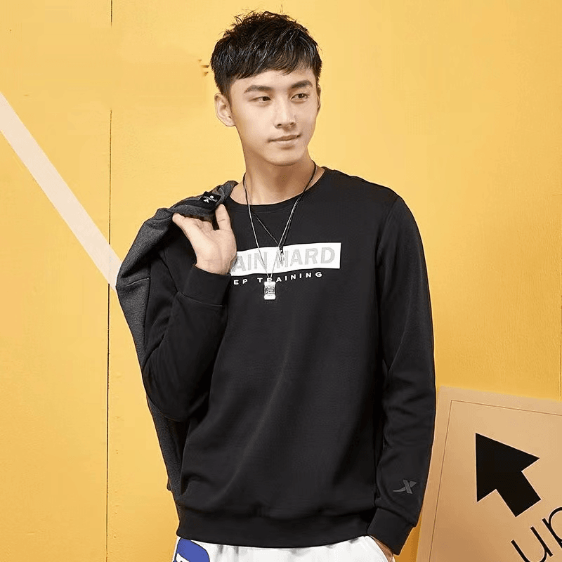 2023男女新款秋冬长袖休闲百搭宽松运动圆领加绒卫衣