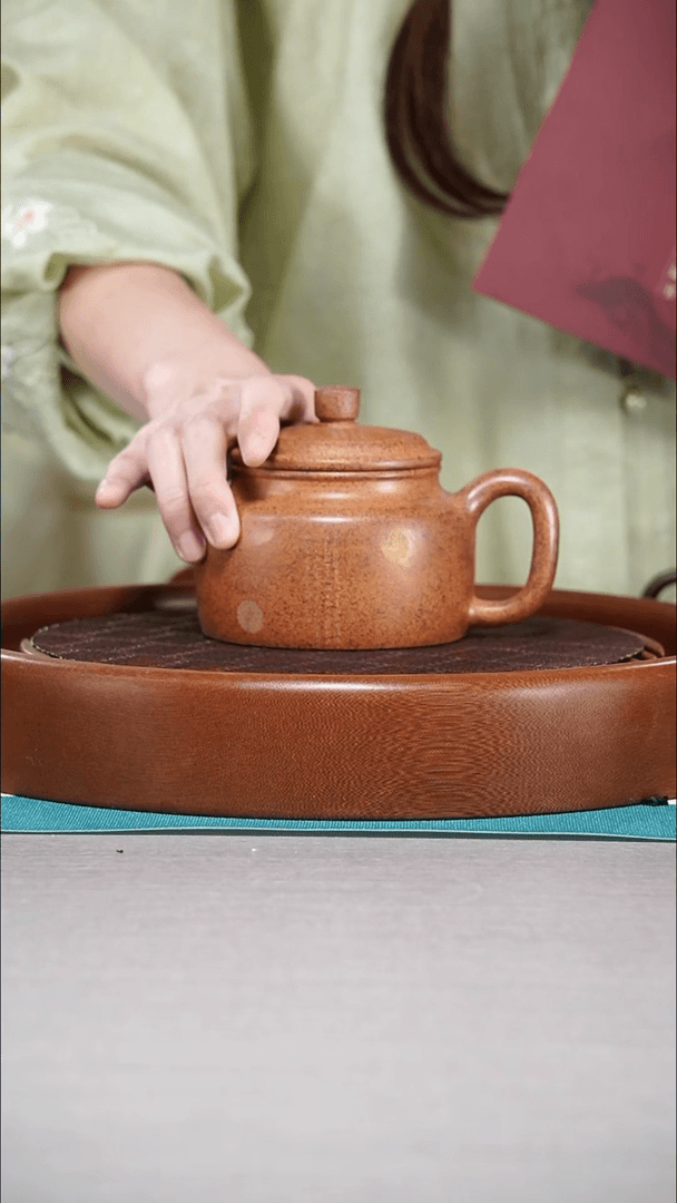 【闪购商品】紫砂茶壶高温段柴烧陋室铭德钟300CC