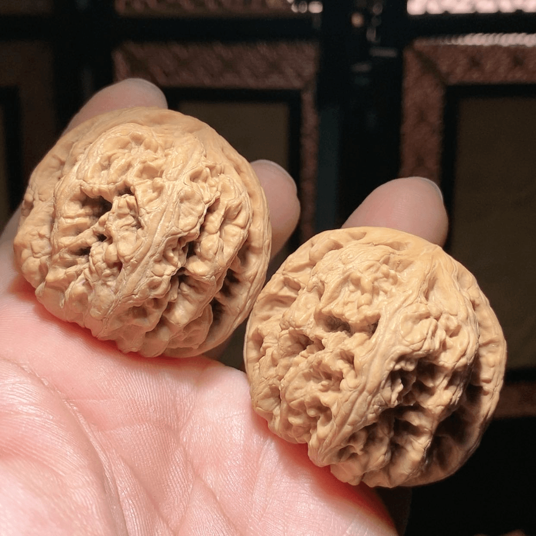 【闪购商品】文玩核桃把件43大粗筋