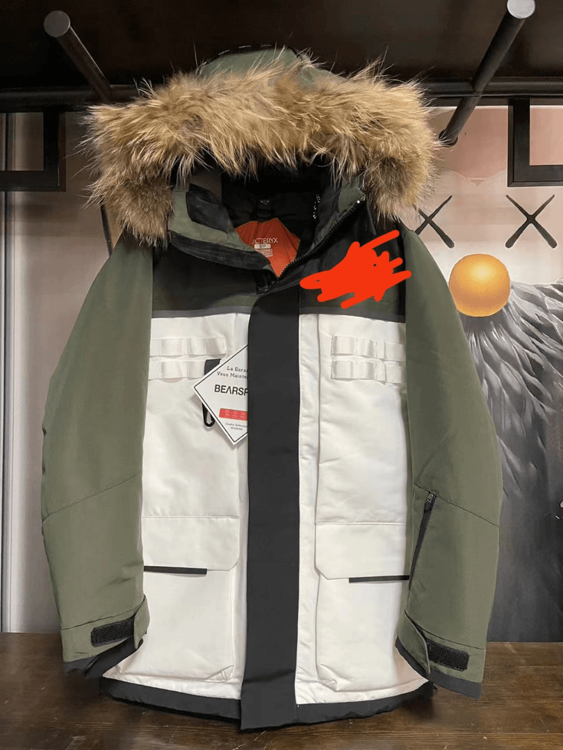 肥妞大码瑜伽服--鸟家三合一羽绒服