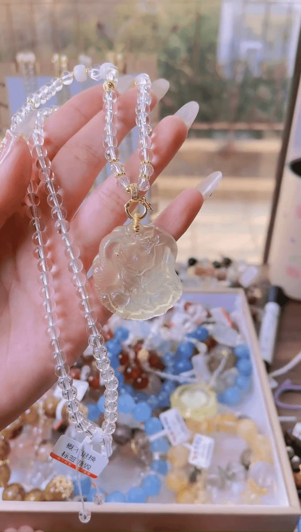 【闪购商品】水晶颈饰未镶嵌D 108