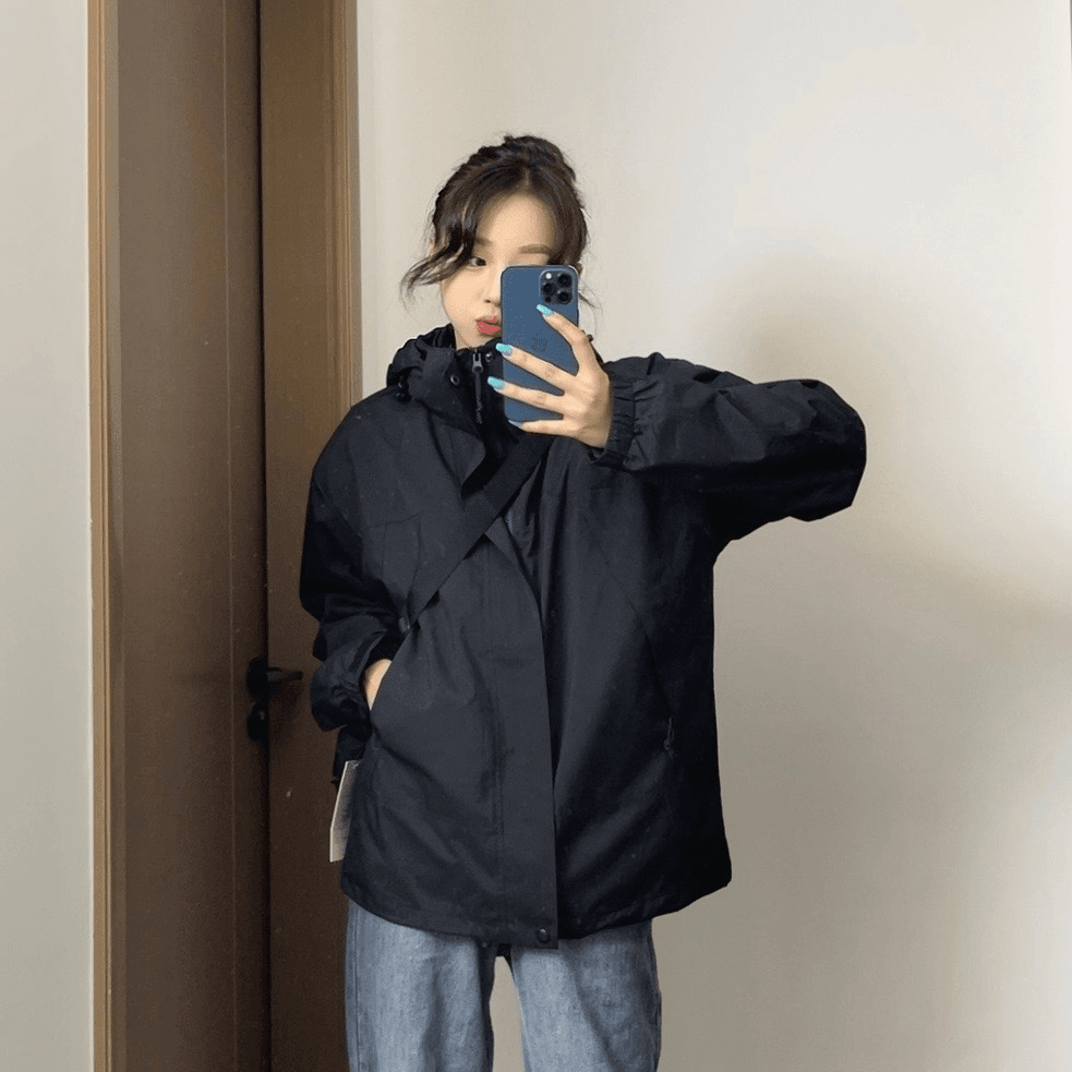 秋冬北家户外运动三合一冲锋衣学生男女撞色休闲防风防水夹克外套