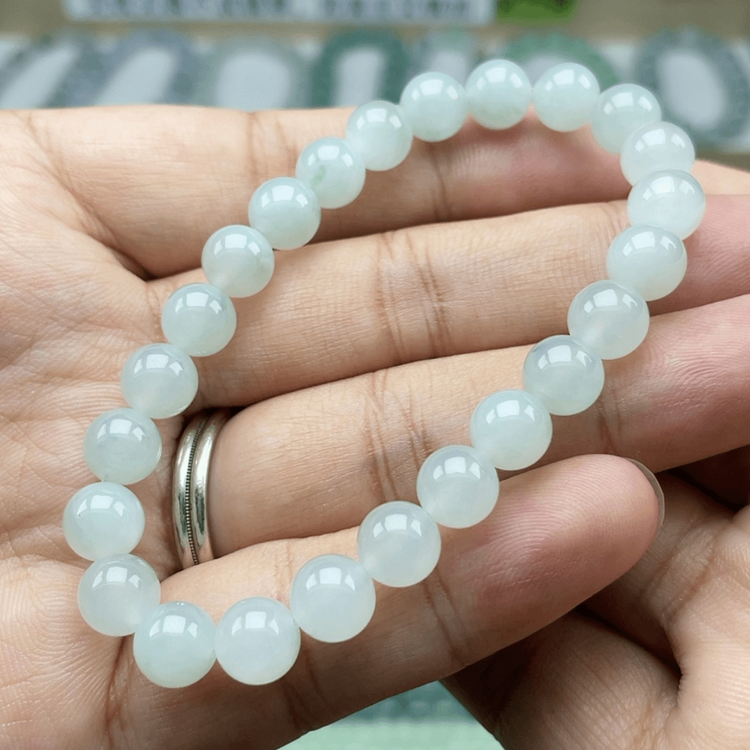 【闪购商品】翡翠手链未镶嵌8