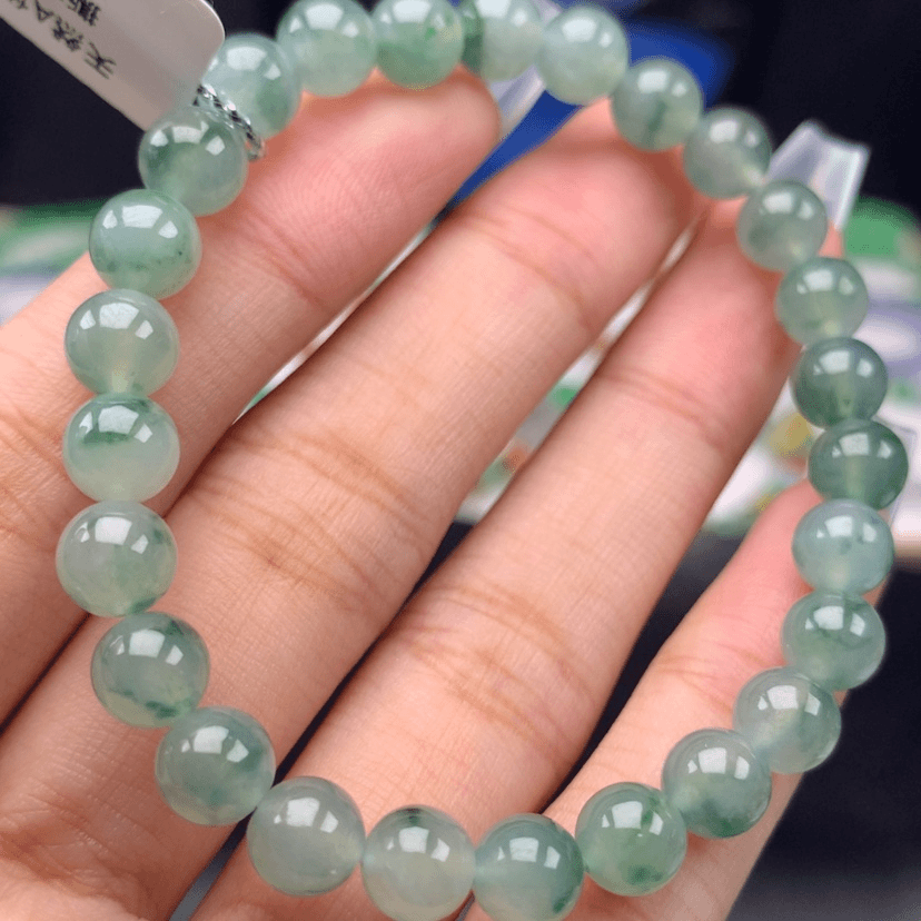 【闪购商品】翡翠手链未镶嵌卡7