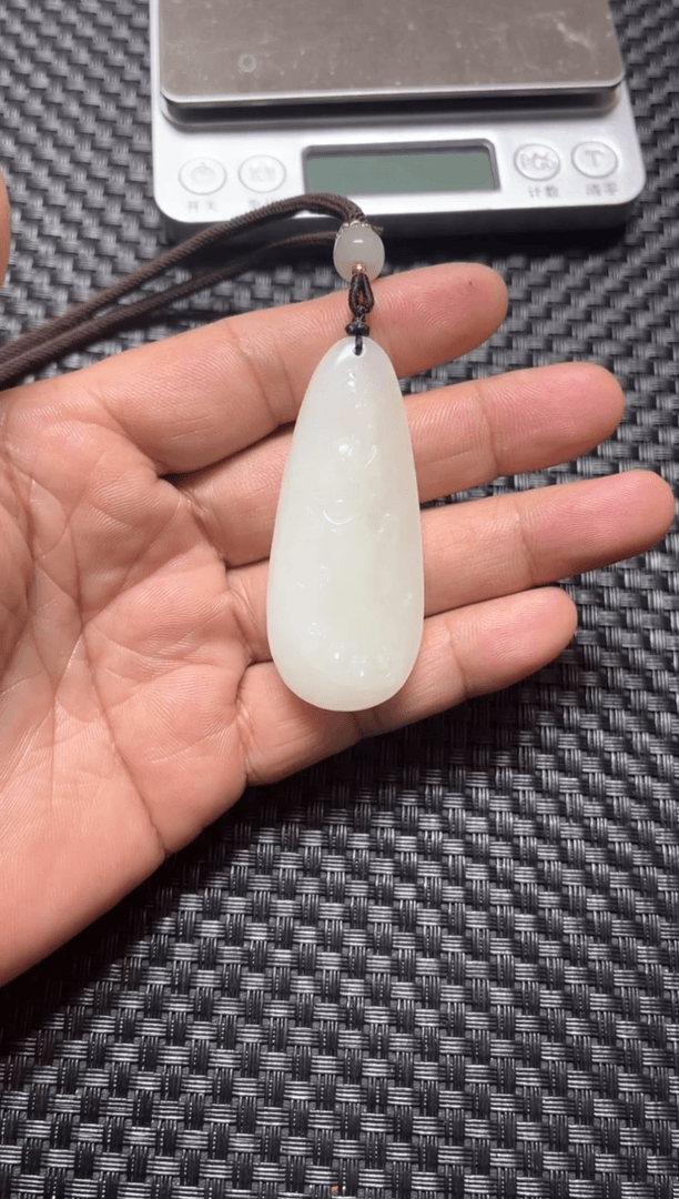 【闪购商品】和田玉挂件未镶嵌和田玉观音挂件一个