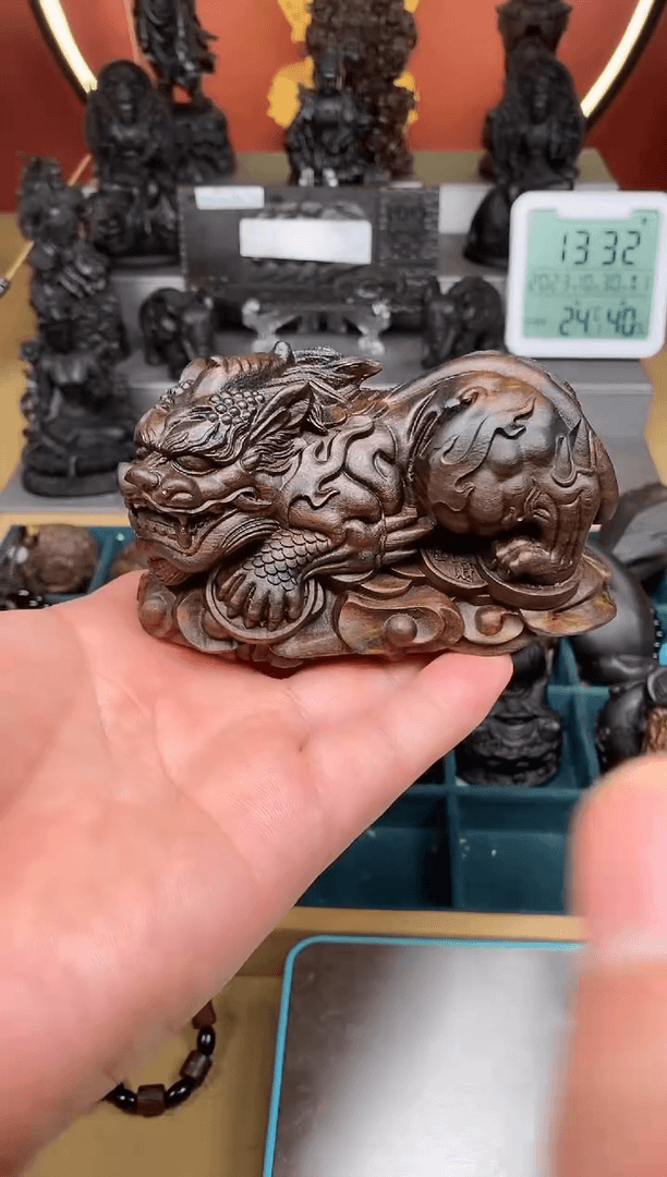 【闪购商品】香木大貔貅摆件