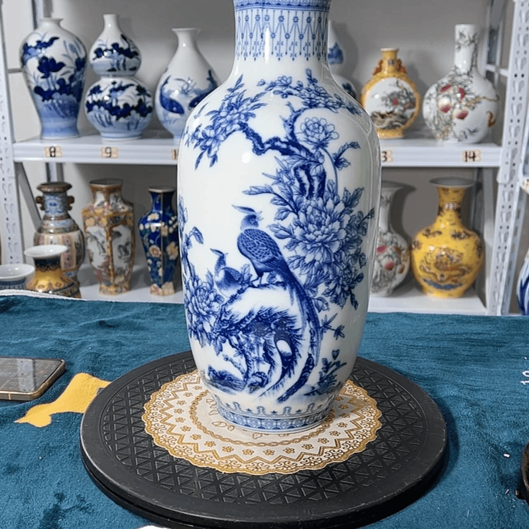 【闪购商品】瓷摆件锦上添花冬高35