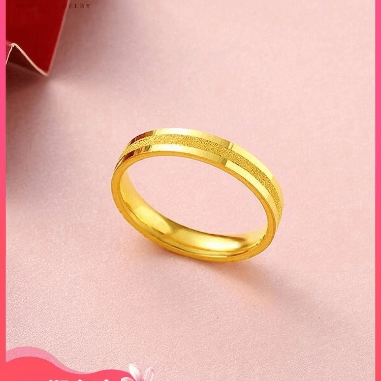 Chow Tai Seng/周大生足金999三生三世黄金戒指闭口时尚爆款简约