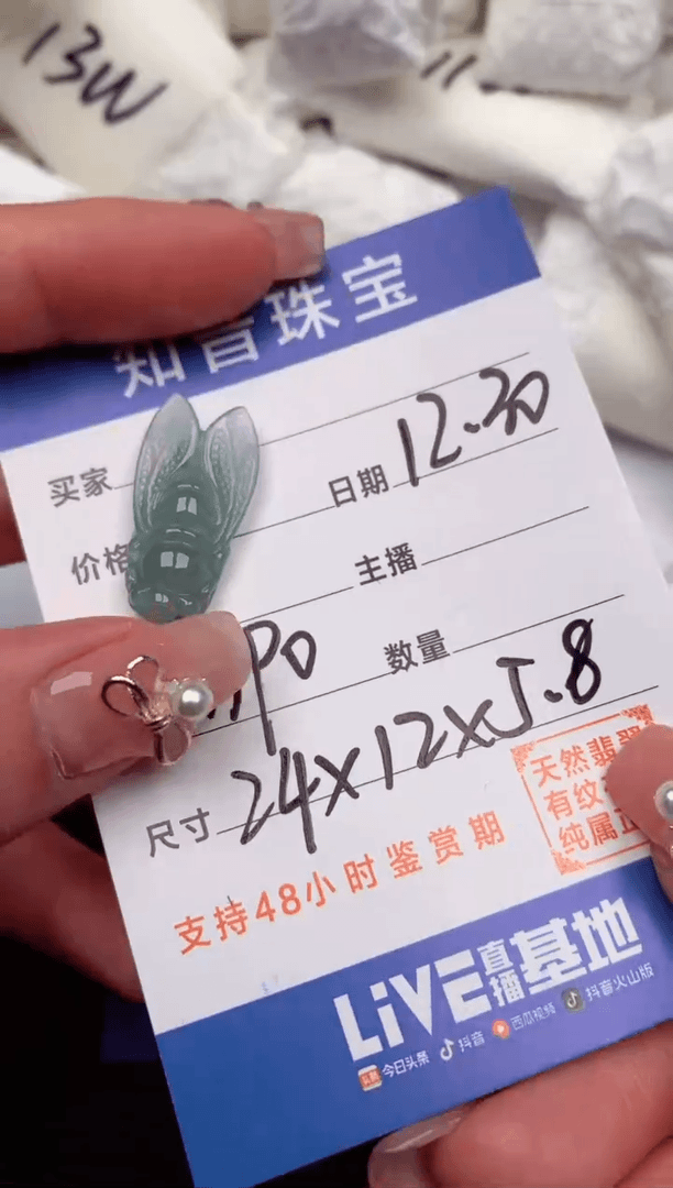 【闪购商品】翡翠颈饰未镶嵌1