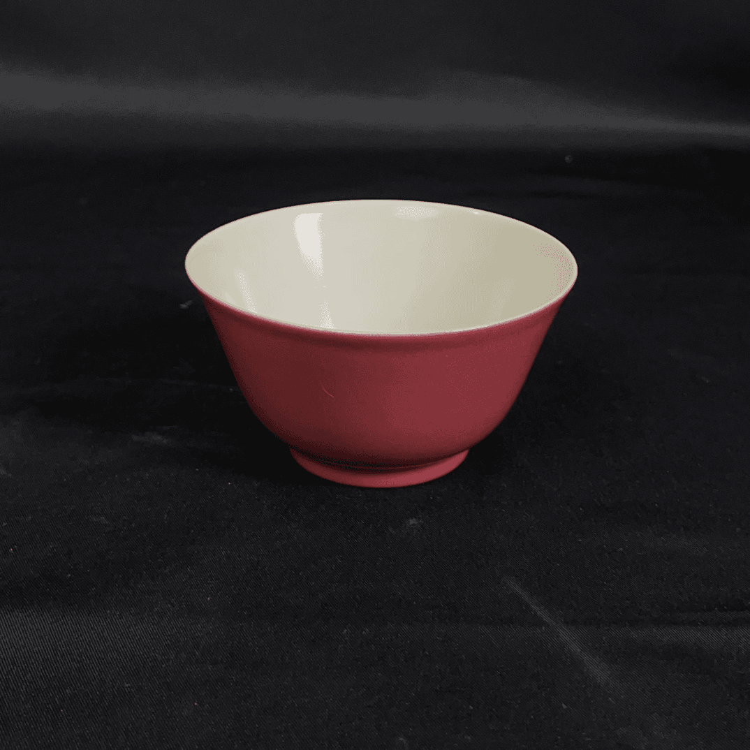 清康熙 胭脂红 吉祥三多 杯 A70 1921