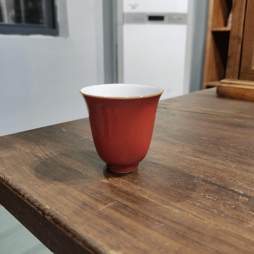 小客杯 瓷泥颜色釉杯