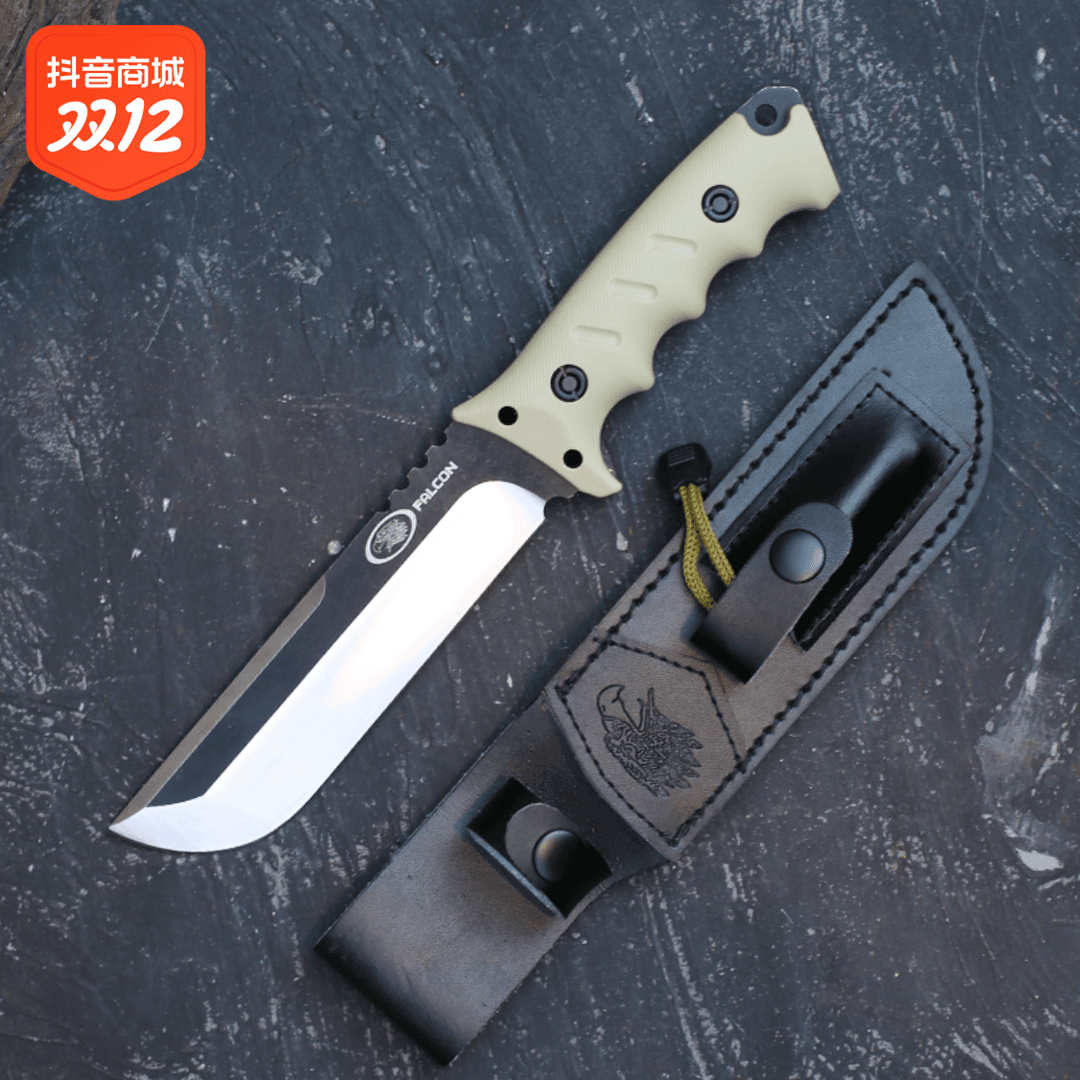 利刀斋-战鹰JG-087水果刀户外野营钓鱼手把肉锋利露营剔骨专用刀