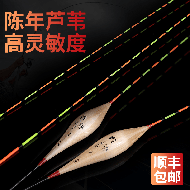 神鹰黑坑水库芦苇浮漂高灵敏度草鱼鲤鱼青鱼漂混养漂大物超醒目漂